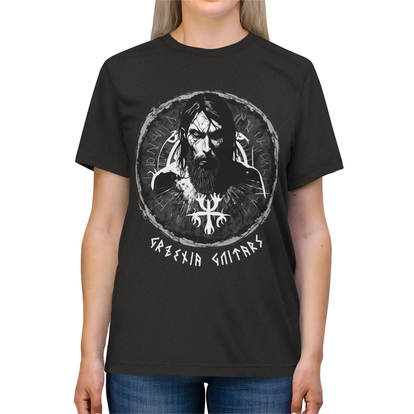 Grzenia Guitars - Rasputin Unisex Triblend Tee