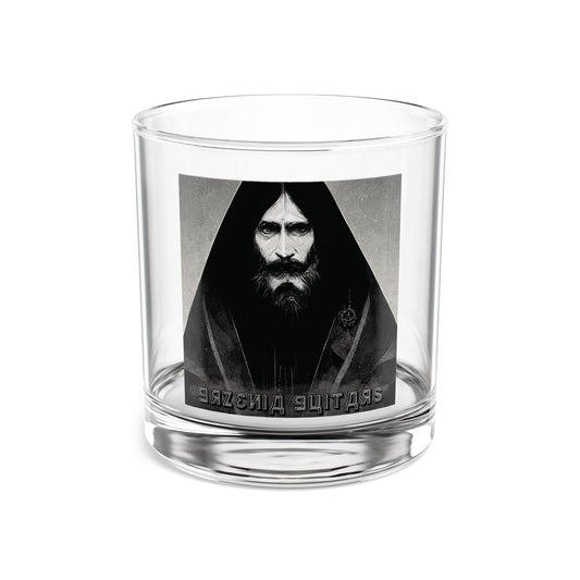 Grzenia Guitars Rasputin Rocks Glass, 10oz