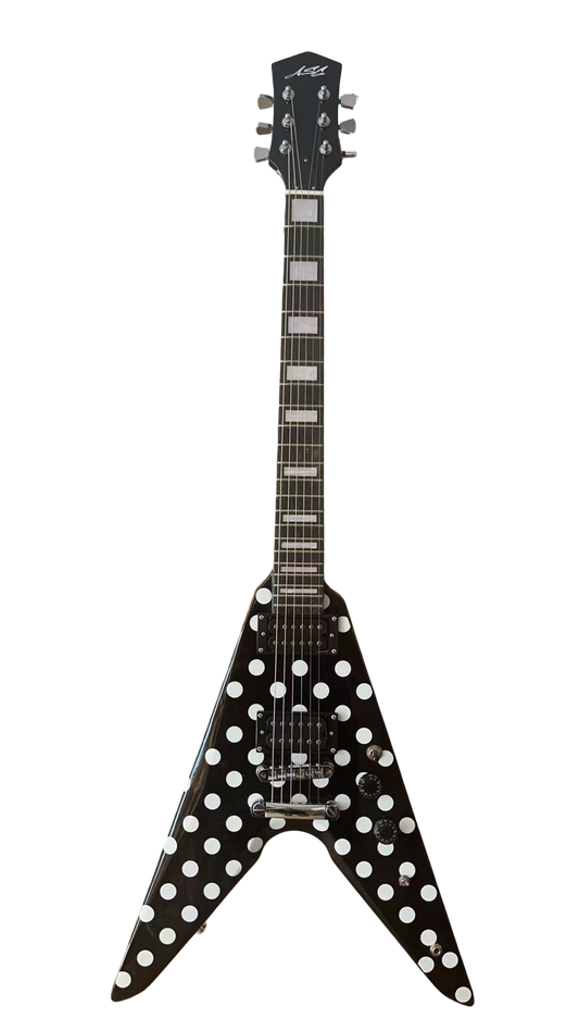 ASG by Grzenia Guitars Ventress Prototype - Polka Dot