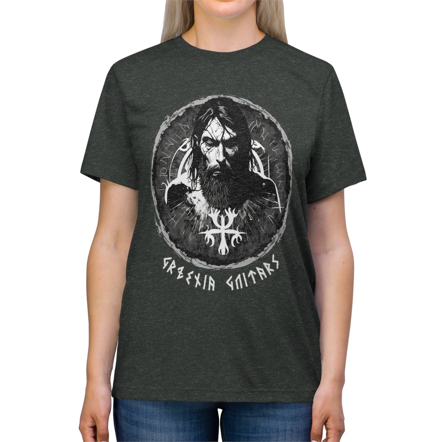 Grzenia Guitars - Rasputin Unisex Triblend Tee