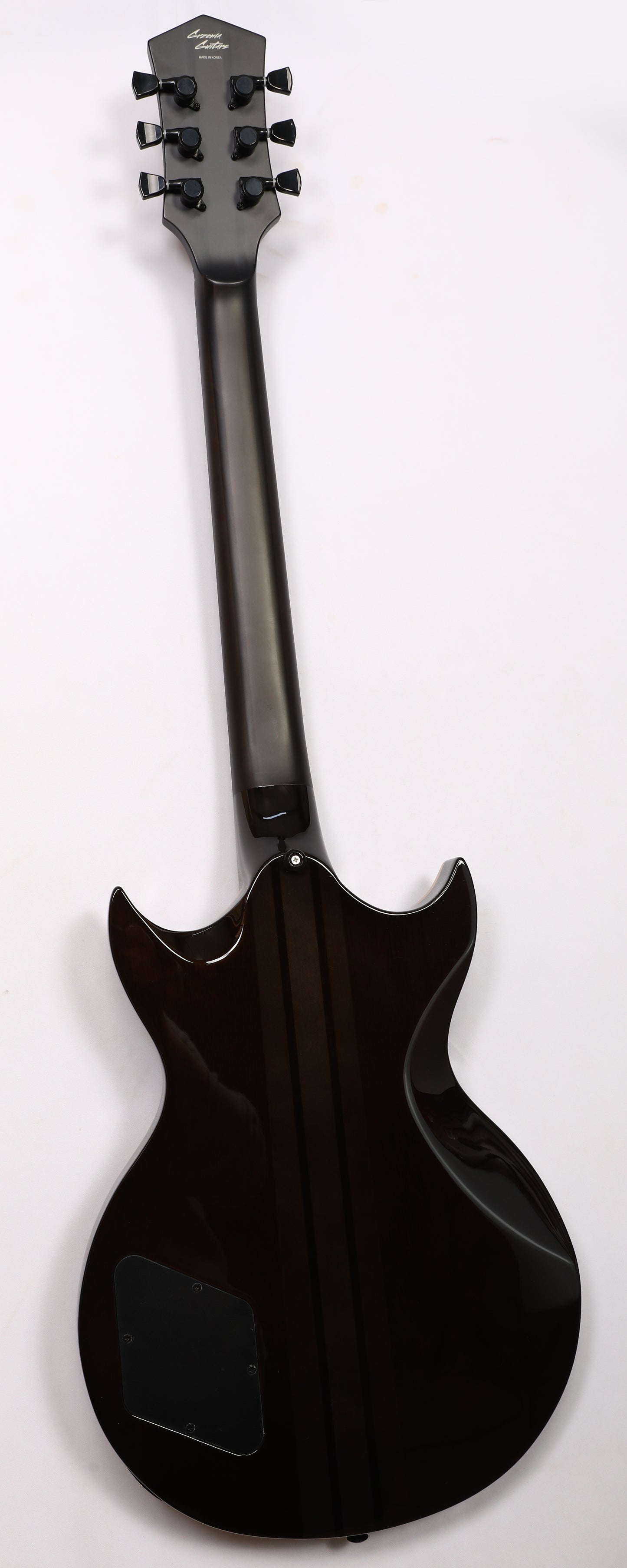 Standard Series Exhibition Model Baroness - Crimson Burst Neck-thru