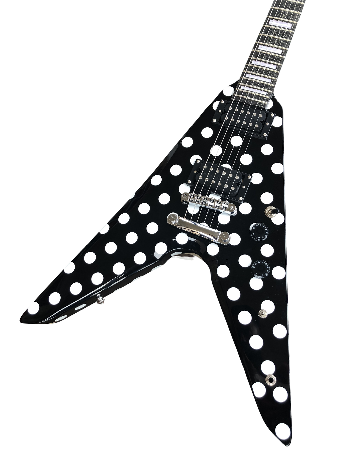 ASG by Grzenia Guitars Ventress Prototype - Polka Dot
